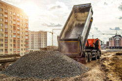 Benne pour projet de construction