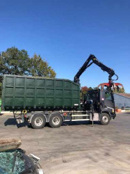 Service location de benne pour travaux de construction